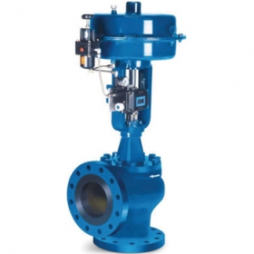 Angular control valve