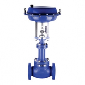 Bellows seal single-seat control valve